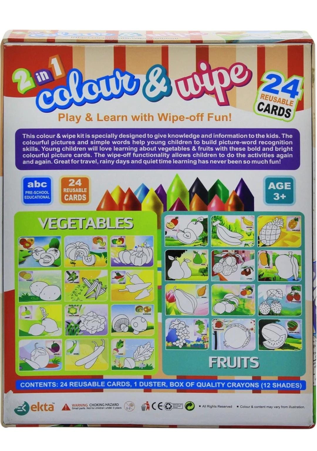 Colour & wipe