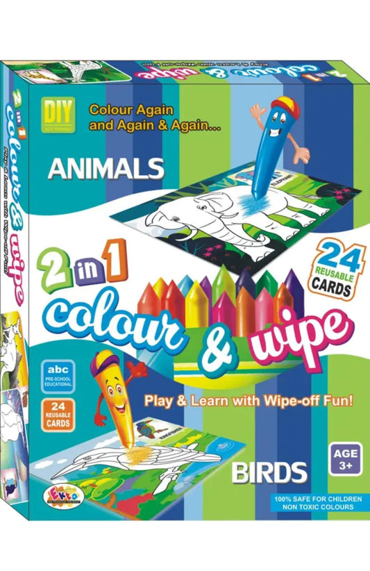 Colour & wipe