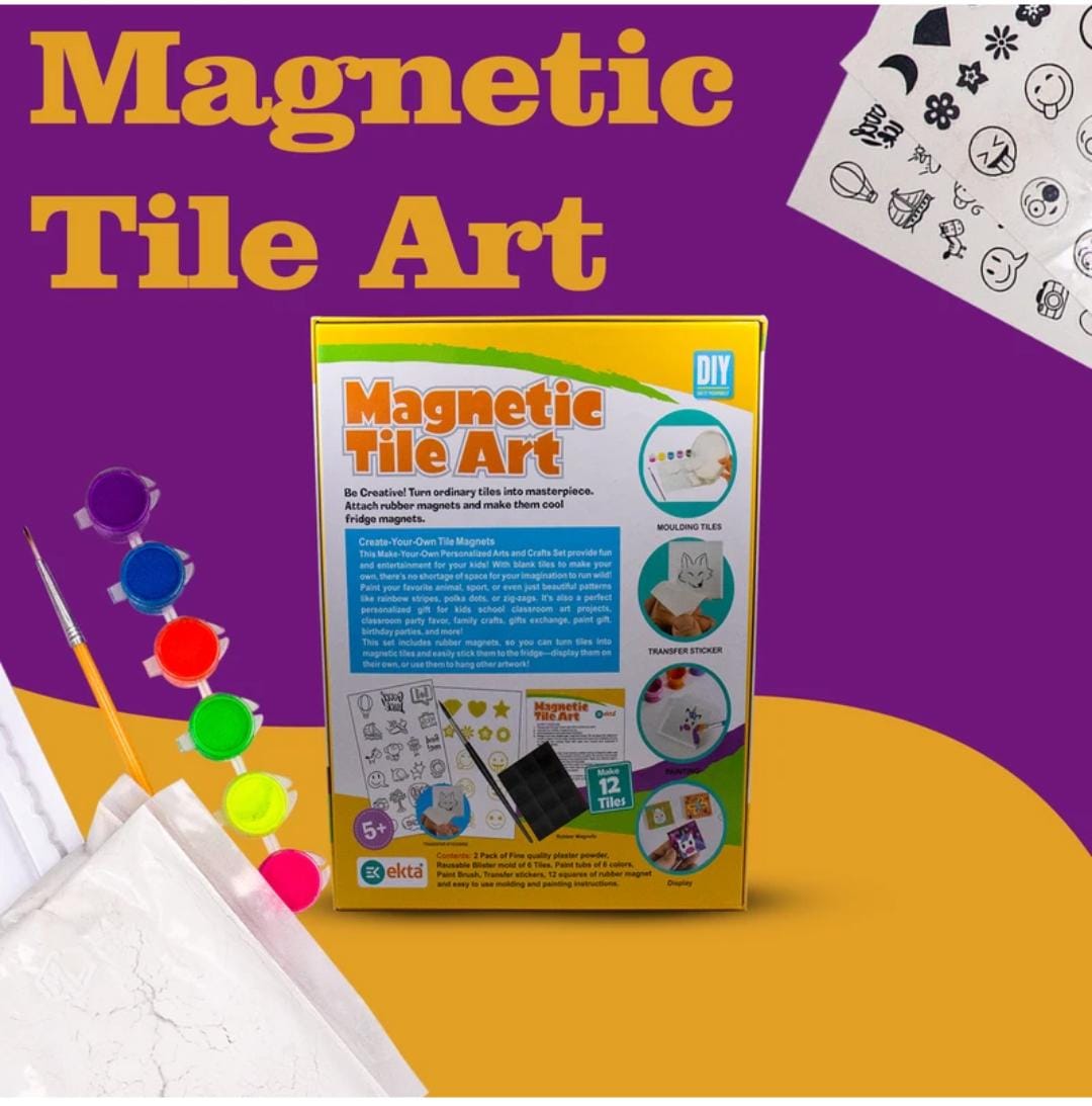 Magnetic Tile Art