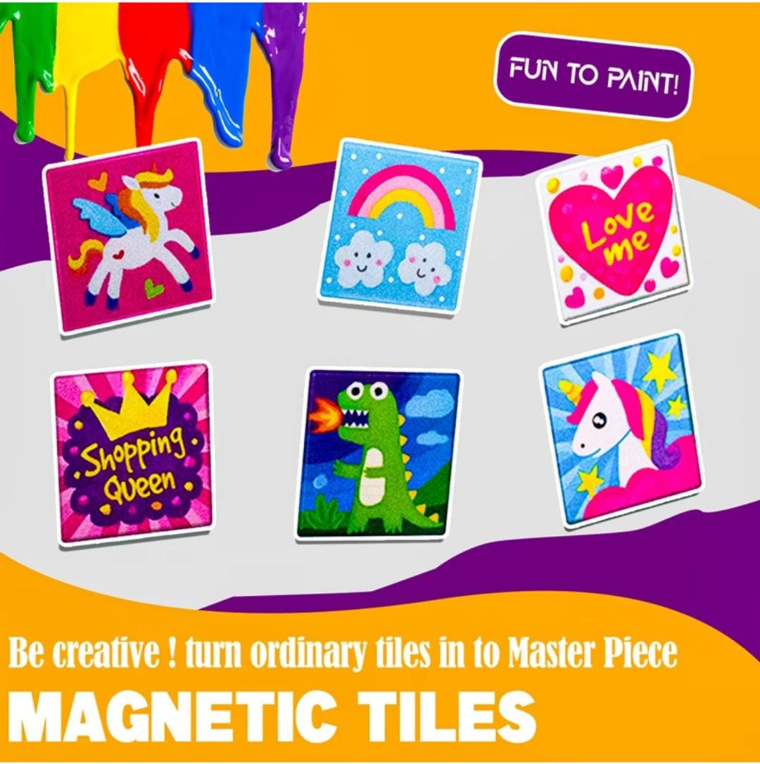 Magnetic Tile Art