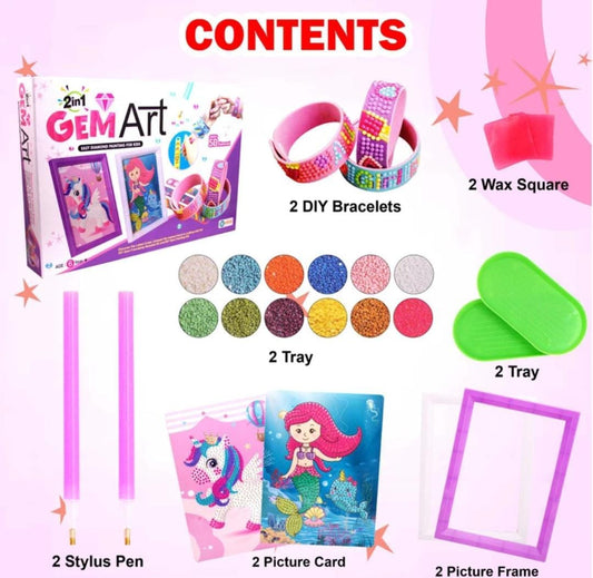 2 in 1 GEM Art