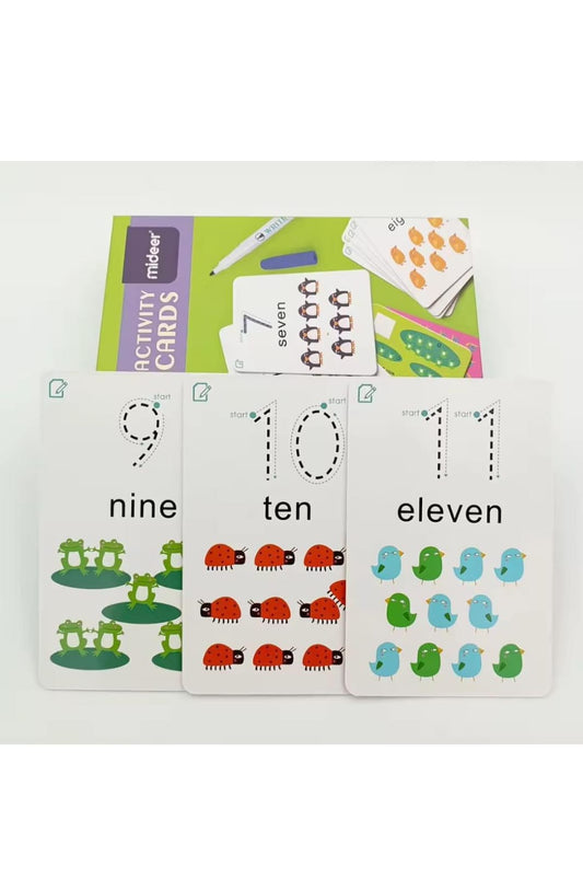 Write & wipe Activity Cards