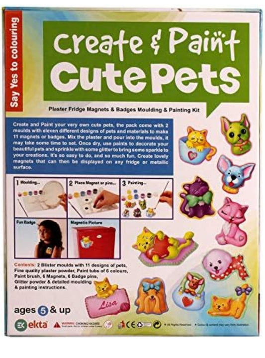 Create & Paint cute Pets