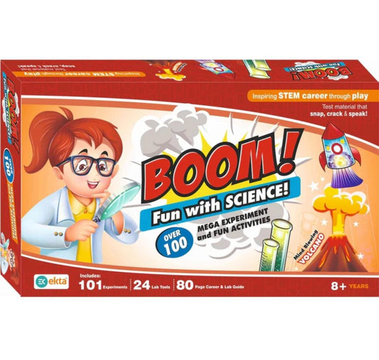 Boom Fun with Science : 1000 Mega experiment