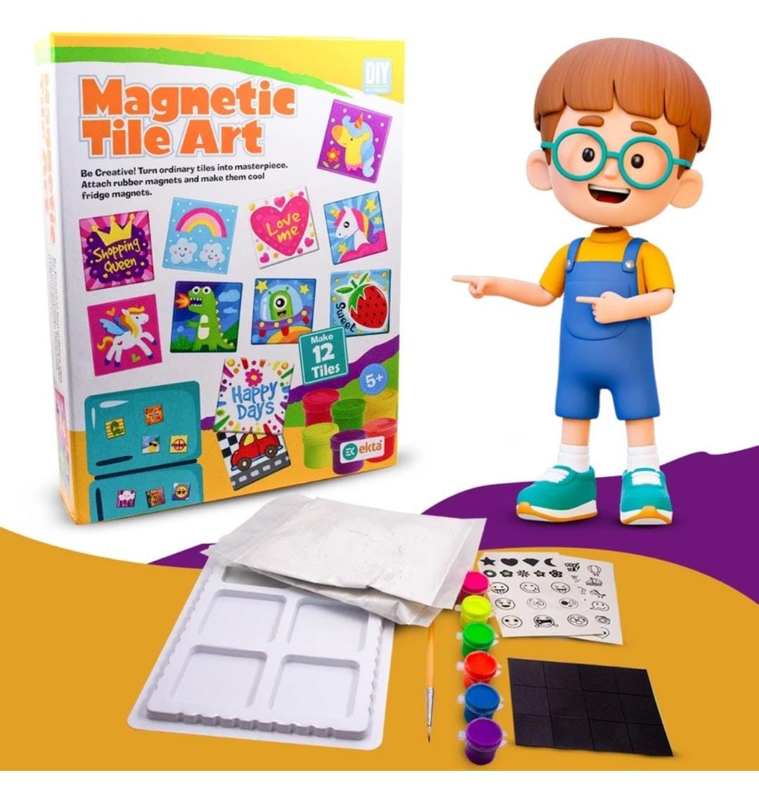 Magnetic Tile Art