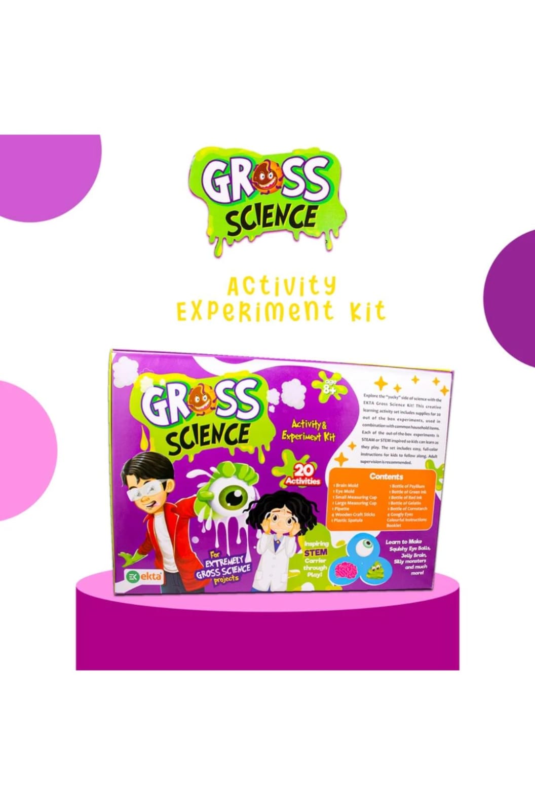 Gross Science Activity & Experiment Kit