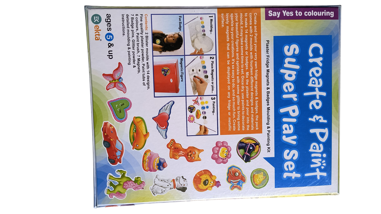 Create & Paint Super Play set