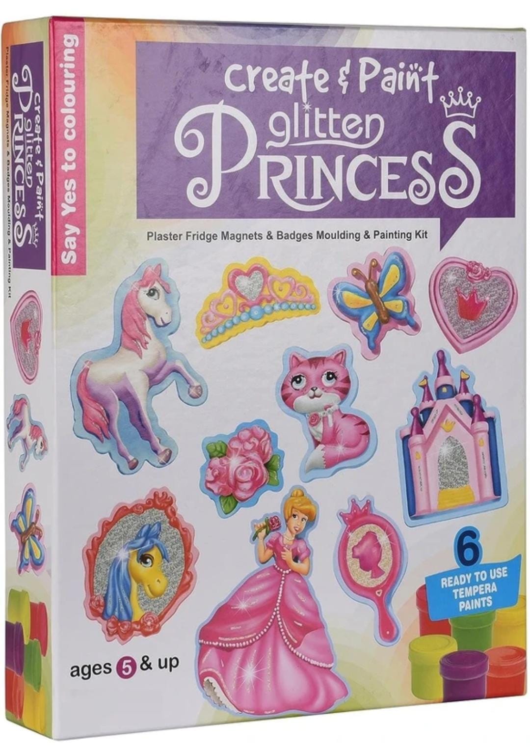 Create & Paint Glitter Princess