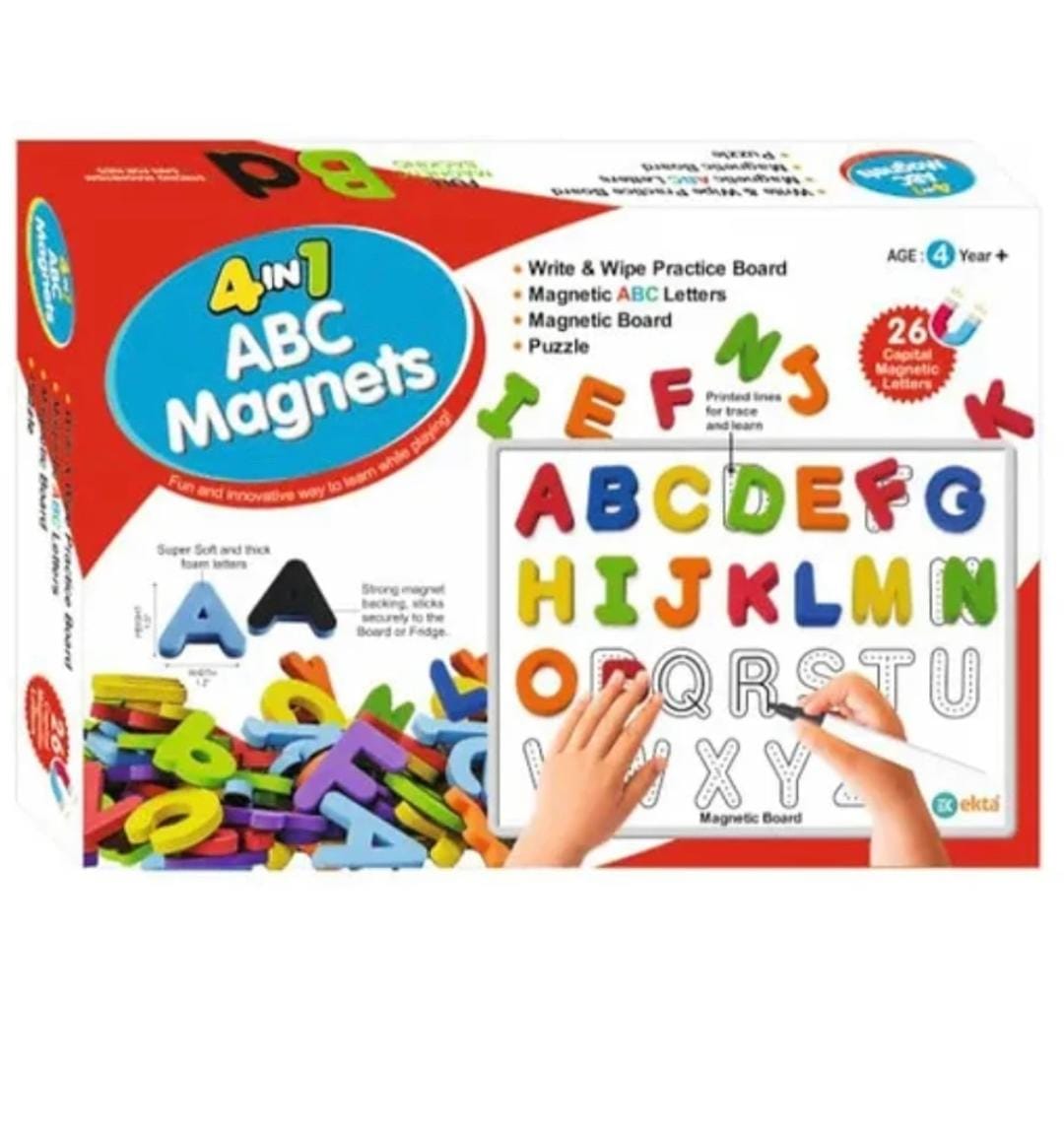 4 in 1 ABC Magnets