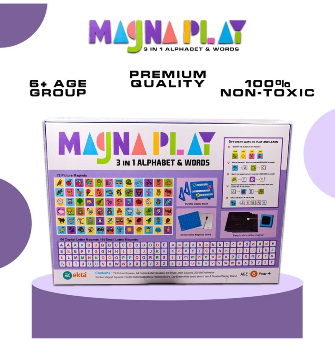 Magna Play 3 in 1 Alphabet and Words