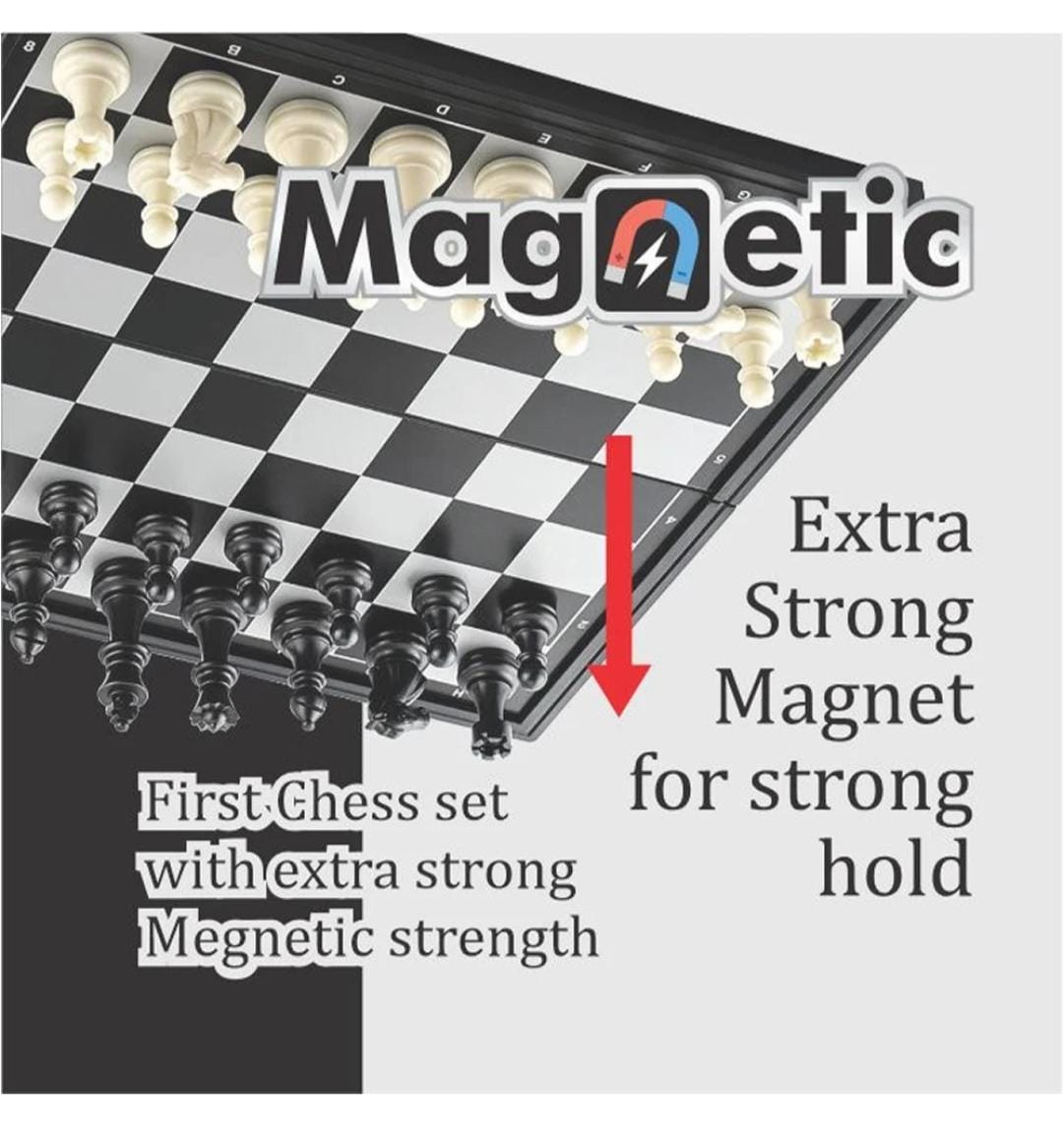 Magnetic Chess & Ludo combo pack