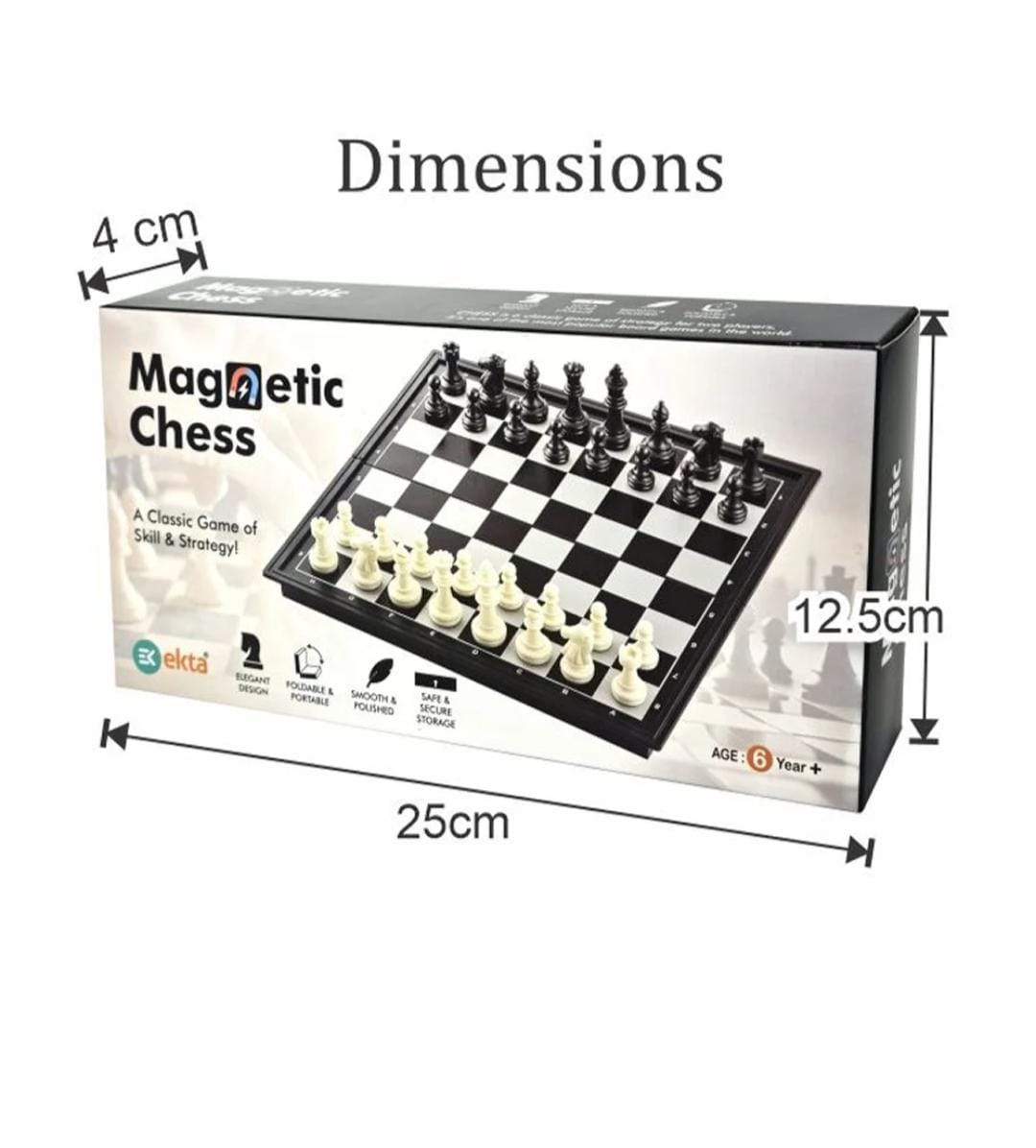 Magnetic Chess & Ludo combo pack
