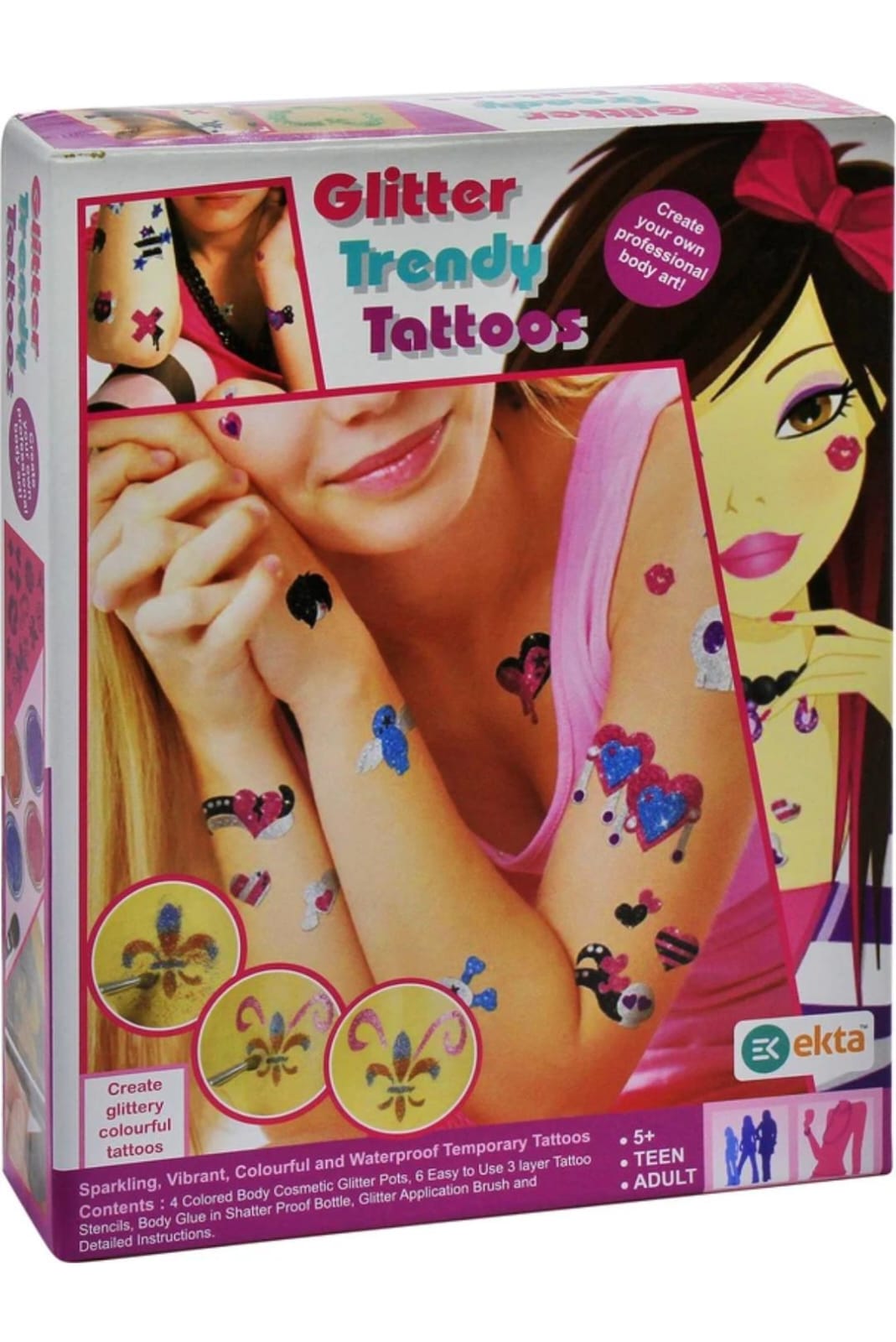Glitter Trendy Tattos
