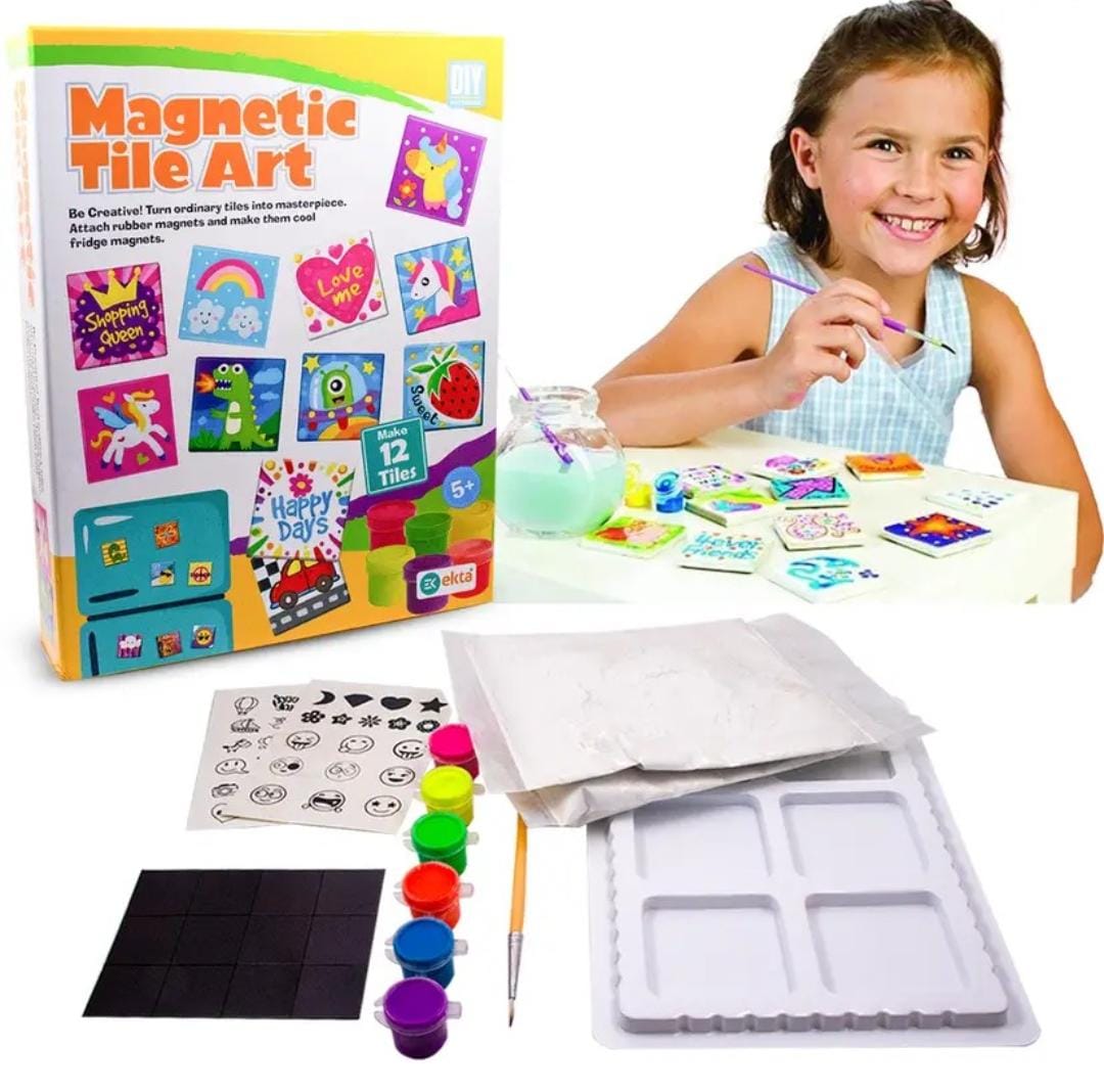 Magnetic Tile Art